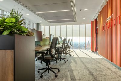 Rullgardiner, SG 4960, Versascreen 1-10%, Virgin Money, Glasgow, Scotland, United Kingdom