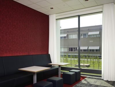 Curtain Systems, SG 5100, Colorama 2, Room Shot "WY Building", High Tech Campus Eindhoven, NL