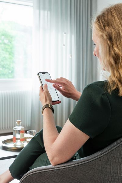 Gardinsystem, SG Control N, Colorama 2 Multicolour, ISP Showroom, Ostermundigen, Switzerland, Move Smart Home Hub