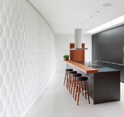 Lamellgardiner, SG 2950, Multi Visio, Room shot "Highgate Home", London, UK, Vertical Waves