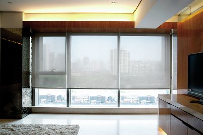 Rullgardiner, Customer Fabrics, Room shot "Residence 8", Shanghai, China