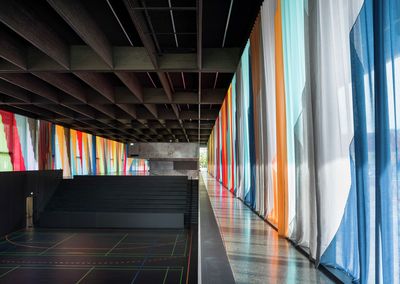 Gardinsystem, SG 5600, Colorama 1, Kepler Hall, Johannes Kepler University, Linz, Austria