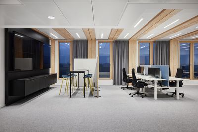 Gardinsystem, SG 1070, Colorama 2, Vattenfall, Berlin, Germany