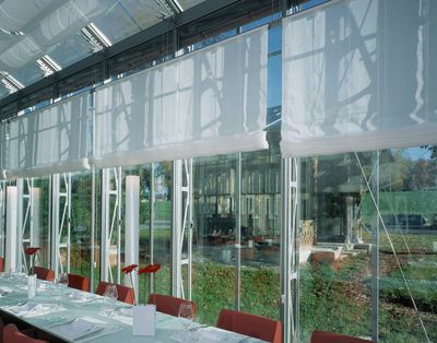 Hissgardiner, SG 2120, Colorama 1, Room shot "Paul Klee Zentrum - Restaurant Schöngrün", Berne, Switzerland