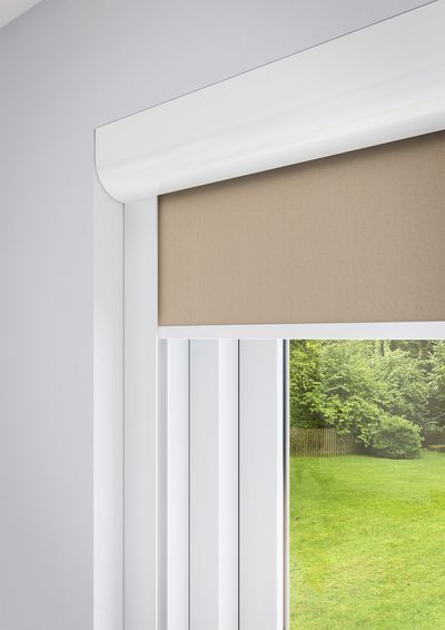 Rullgardiner, SG 4960, Fascia round, side guide channels