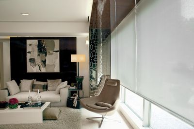 Rullgardiner, Customer Fabrics, Room shot "Residence 8", Shanghai, China