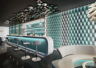 Lamellgardiner, SG 2950, Multi Visio, 3D Vertical Waves