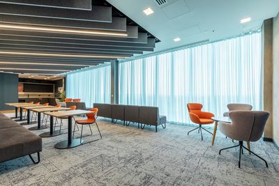 Curtain Systems, SG 5600, Colorama 1, Virgin Money, Glasgow, Scotland, United Kingdom